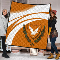 Cyprus Coat Of Arms Premium Quilt Cricket RLT13 - Wonder Print Shop