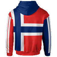 Norway Hoodie Flag Of Norway RLT7 - Wonder Print Shop