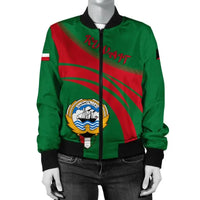 Kuwait Coat Of Arms Women Bomber Jacket Cricket RLT8 - Wonder Print Shop