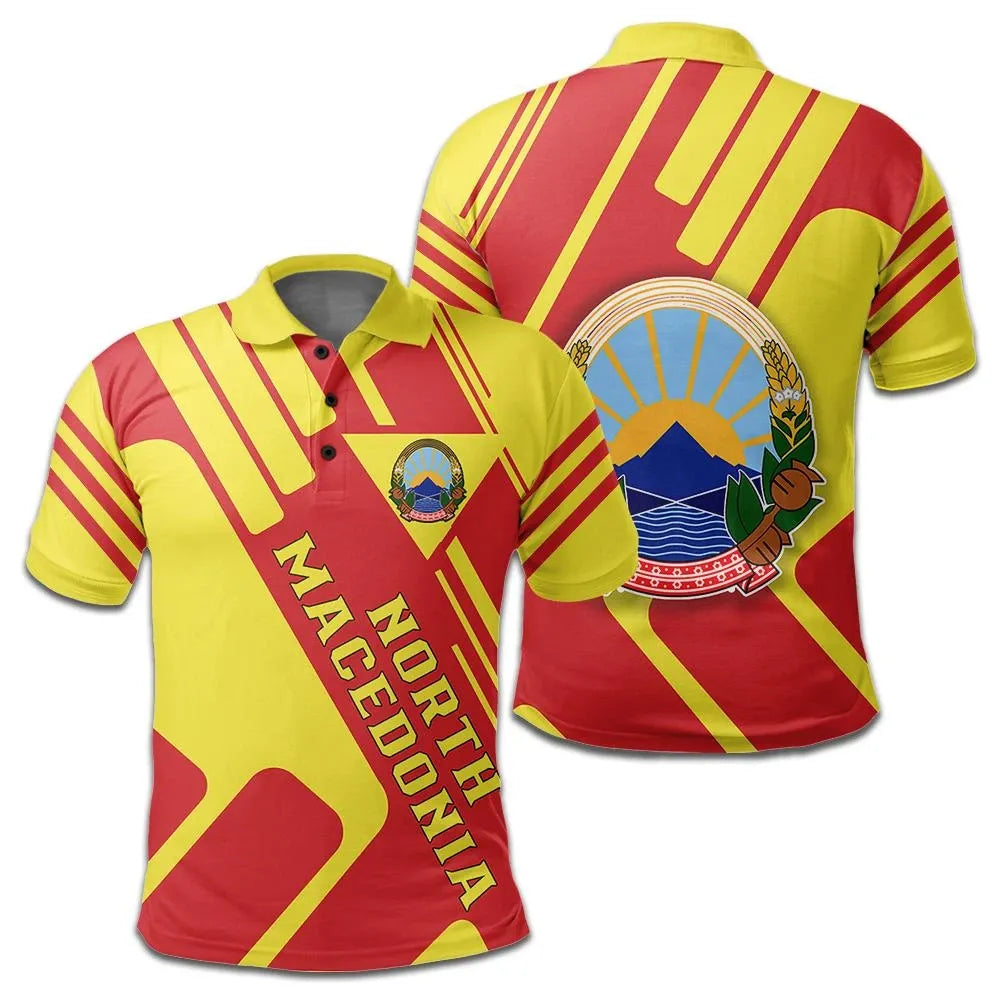 north-macedonia-coat-of-arms-polo-shirt-rockie