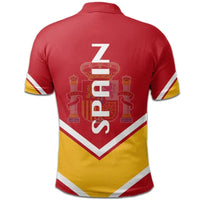 Spain Coat Of Arms Polo Lucian Style RLT12 - Wonder Print Shop