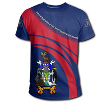 South Georgia and the South Sandwich Islands Coat Of Arms T Shirt Cricket Style RLT12 - Wonder Print Shop