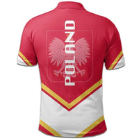 Poland Coat Of Arms Polo Lucian Style RLT7 - Wonder Print Shop