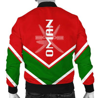 Oman Coat Of Arms Men Bomber Jacket Lucian Style RLT13 - Wonder Print Shop