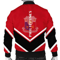 Philippines Coat Of Arms Men Bomber Jacket Lucian Style RLT6 - Wonder Print Shop