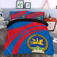 Mongolia Coat Of Arms Bedding Set Cricket RLT13 - Wonder Print Shop