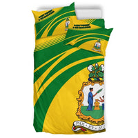 Saint Vincent and the Grenadines Coat Of Arms Bedding Set Cricket RLT13 - Wonder Print Shop