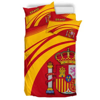 Spain Coat Of Arms Bedding Set Cricket RLT12 - Wonder Print Shop