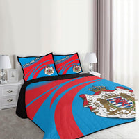 Luxembourg Coat Of Arms Quilt Bed Set Cricket RLT6 - Wonder Print Shop