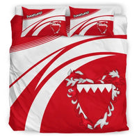 Bahrain Coat Of Arms Bedding Set Cricket RLT8 - Wonder Print Shop
