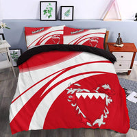 Bahrain Coat Of Arms Bedding Set Cricket RLT8 - Wonder Print Shop