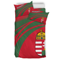 Hungary Coat Of Arms Bedding Set Cricket RLT8 - Wonder Print Shop