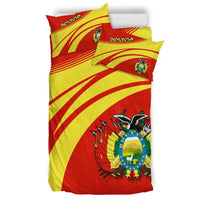 Bolivia Coat Of Arms Bedding Set Cricket RLT6 - Wonder Print Shop