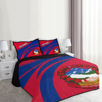 Nepal Coat Of Arms Quilt Bed Set Cricket RLT7 - Wonder Print Shop