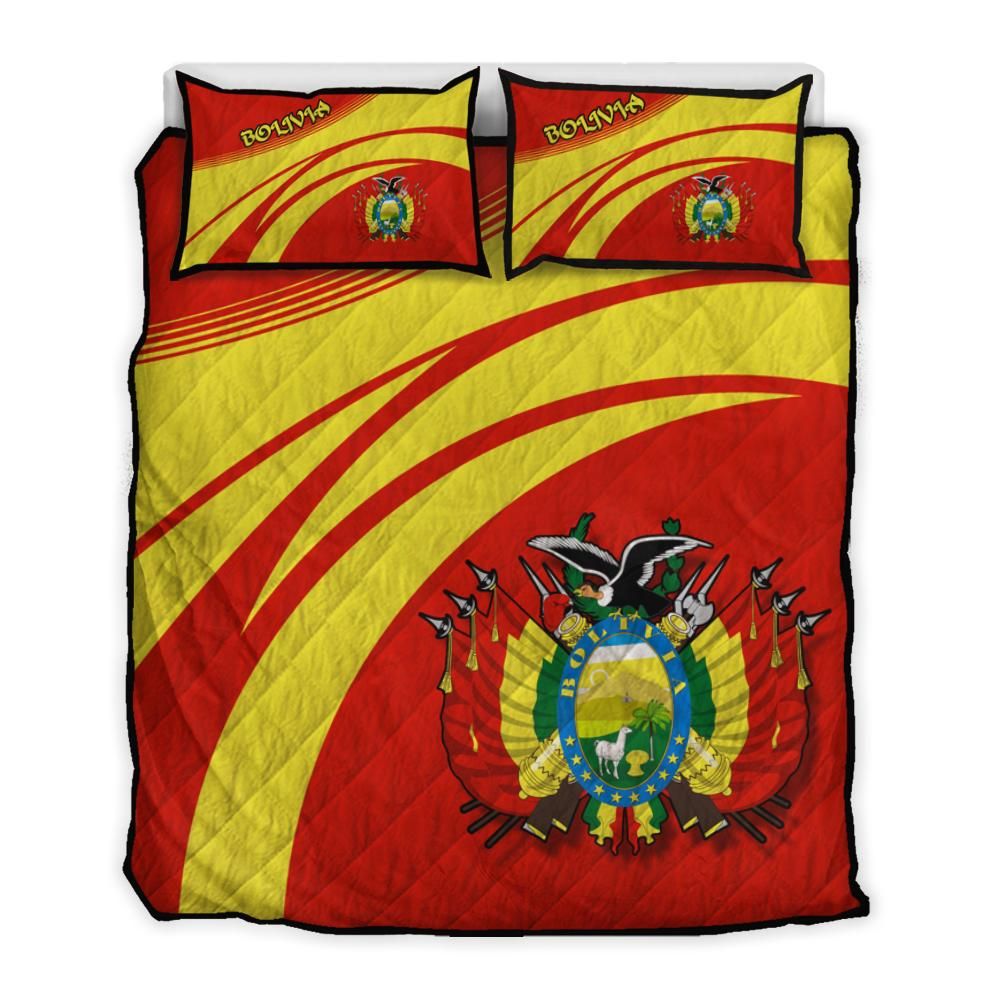 bolivia-coat-of-arms-quilt-bed-set-cricket
