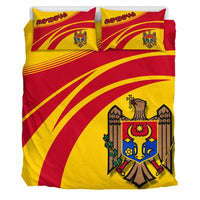 Moldova Coat Of Arms Bedding Set CricketW RLT13 - Wonder Print Shop