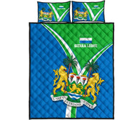 Sierra Leone Quilt Bed Set Sierra Leone Pride RLT7 - Wonder Print Shop