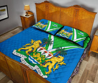 Sierra Leone Quilt Bed Set Sierra Leone Pride RLT7 - Wonder Print Shop