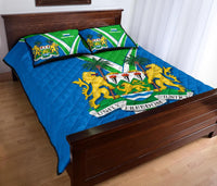 Sierra Leone Quilt Bed Set Sierra Leone Pride RLT7 - Wonder Print Shop
