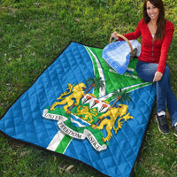 Sierra Leone Premium Quilt Sierra Leone Pride RLT7 - Wonder Print Shop