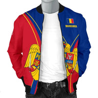 Romania Men's Bomber Jacket Romanian Pride RLT13 - Wonder Print Shop