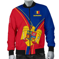 Romania Men's Bomber Jacket Romanian Pride RLT13 - Wonder Print Shop