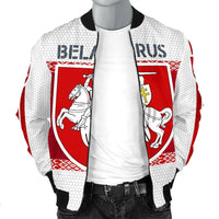 Belarus Coat of Arms Men's Bomber Jacket Special RLT6 - Wonder Print Shop