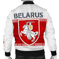 Belarus Coat of Arms Men's Bomber Jacket Special RLT6 - Wonder Print Shop