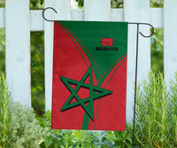 Morocco Garden Flag Moroccan Pride RLT7 - Wonder Print Shop