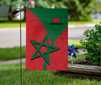 Morocco Garden Flag Moroccan Pride RLT7 - Wonder Print Shop