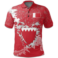 Bahrain Polo Shirt Christmas Coat Of Arms X Style RLT8 - Wonder Print Shop