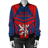 Czech Republic Coat Ofrms Women Bomber Jacket My Style RLT13 - Wonder Print Shop