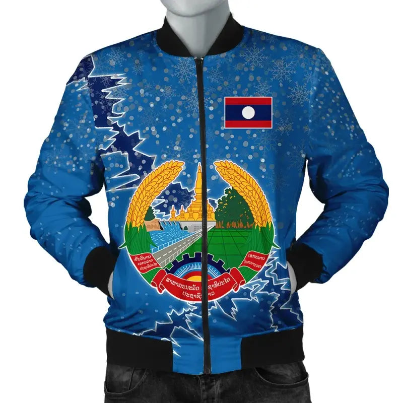 laos-christmas-coat-of-arms-men-bomber-jacket-x-style