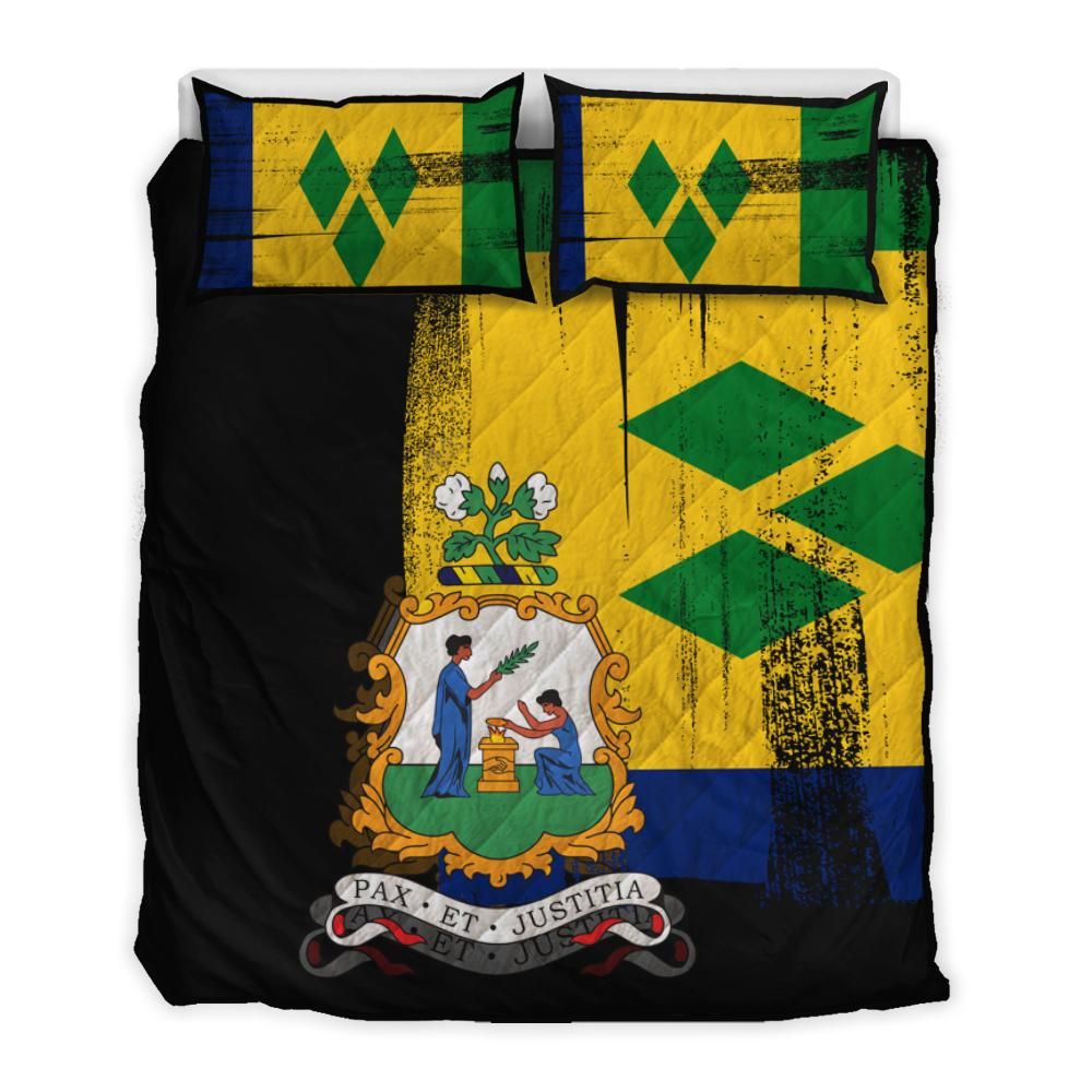 saint-vincent-and-the-grenadines-flag-quilt-bed-set-flag-style