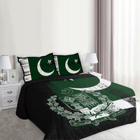 Pakistan Flag Quilt Bed Set Flag Style4 RLT13 - Wonder Print Shop