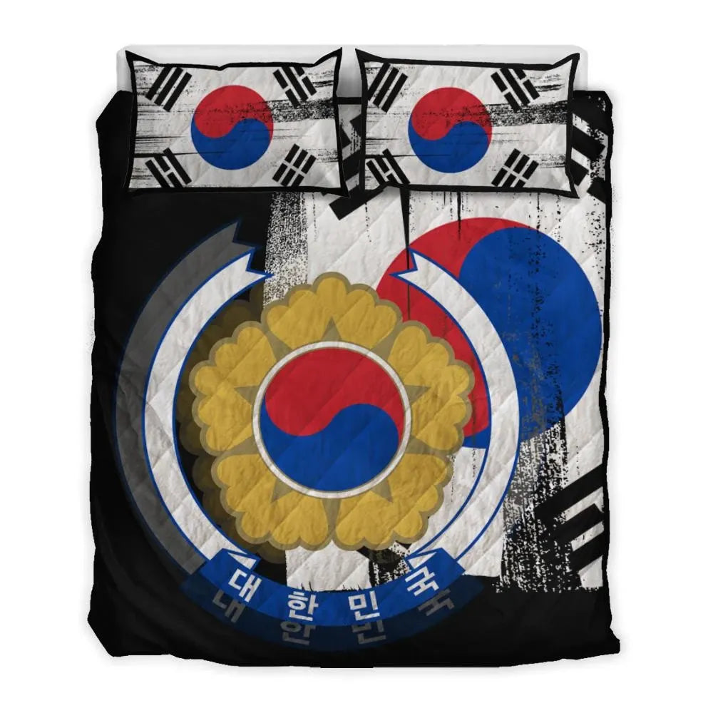 south-korea-flag-quilt-bed-set-flag-style