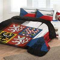 Czech Republic Flag Quilt Bed Set Flag Style4 RLT13 - Wonder Print Shop