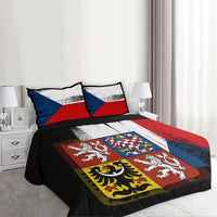 Czech Republic Flag Quilt Bed Set Flag Style4 RLT13 - Wonder Print Shop