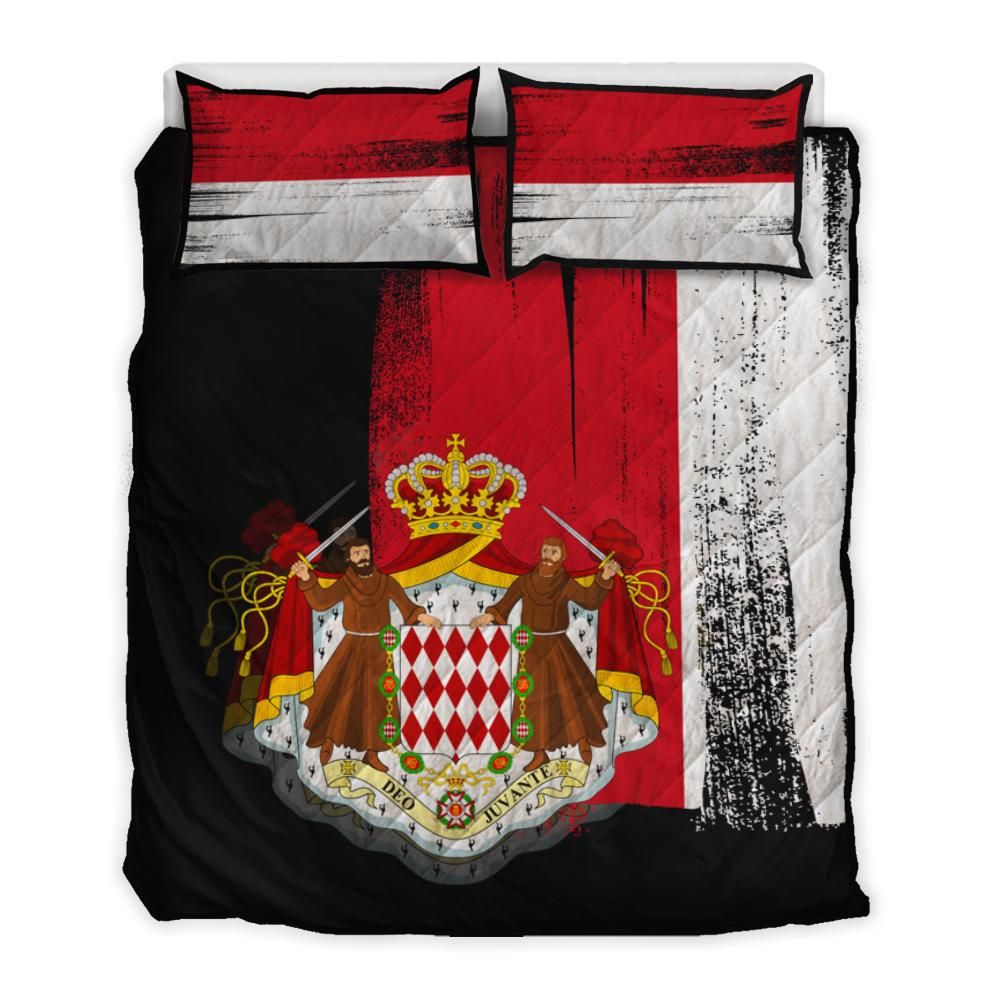 monaco-flag-quilt-bed-set-flag-style-4