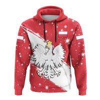 Poland Coat Of Arms Flag Brush Hoodie RLT7 - Wonder Print Shop