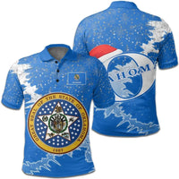 Oman Polo Shirt Christmas Coat Of Arms X Style RLT13 - Wonder Print Shop