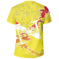 North Macedonia Christmas Coat Of Arms T Shirt X Style RLT7 - Wonder Print Shop