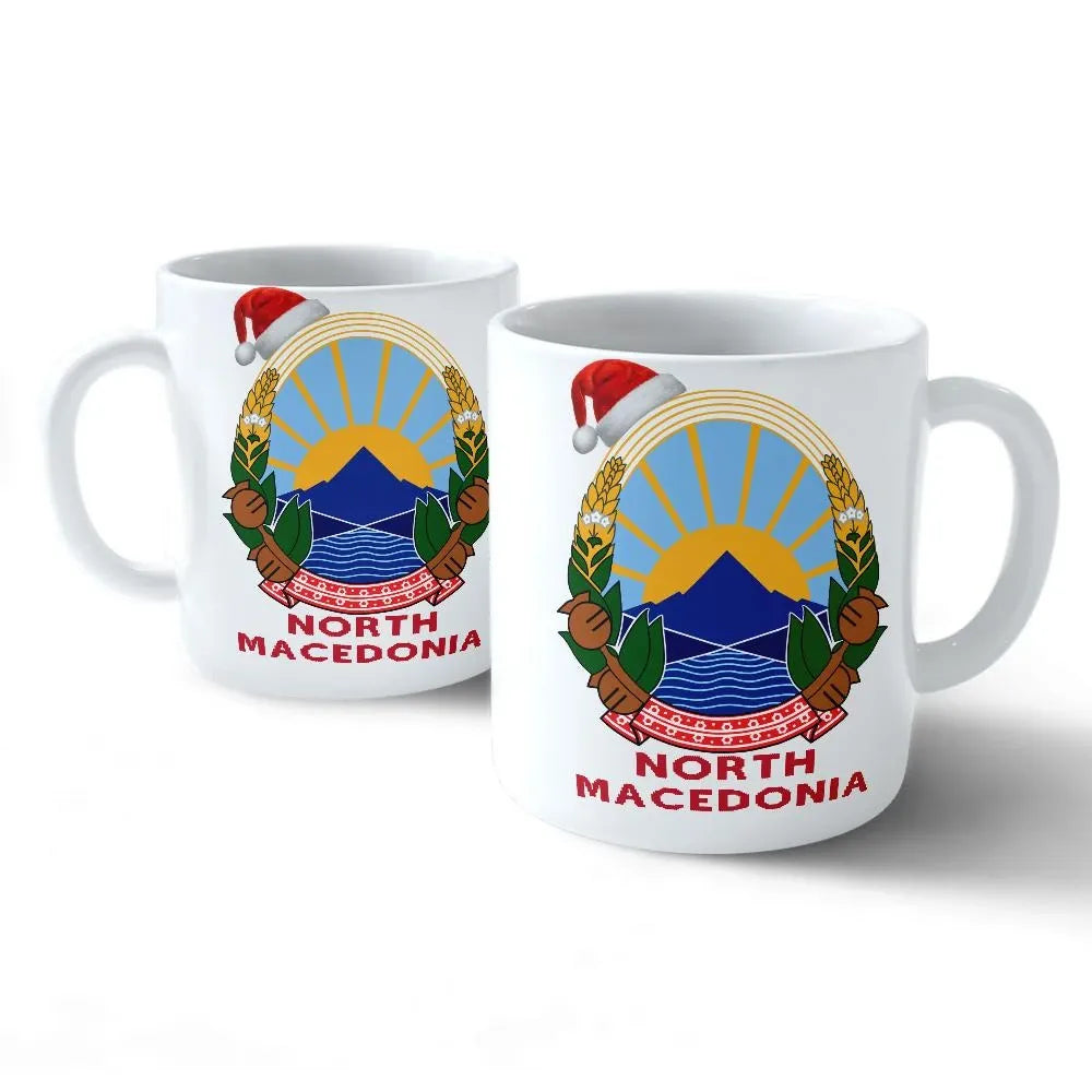 christmas-north-macedonia-coat-of-arms-mug-north-macedonia-custom