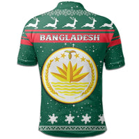 Christmas bangladesh Polo Shirt Coat Of Arms RLT6 - Wonder Print Shop
