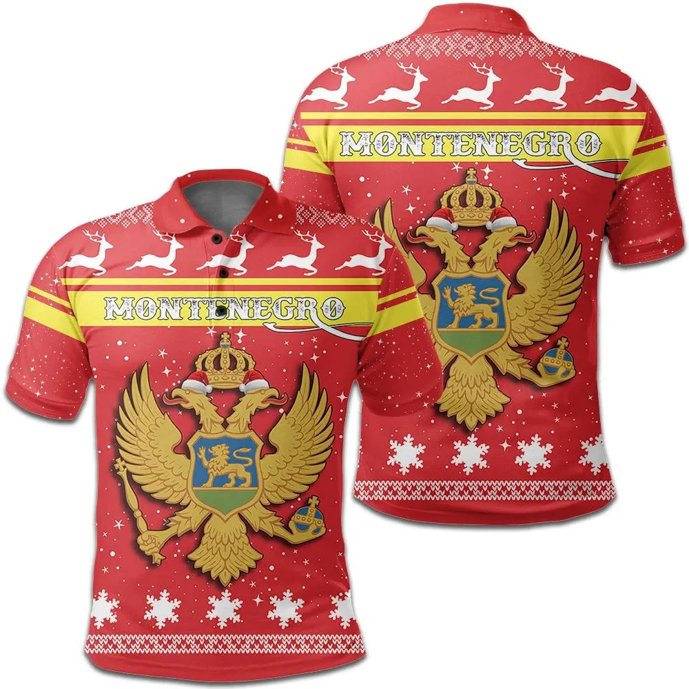 christmas-montenegro-coat-of-arms-polo-shirt