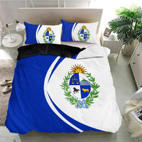Uruguay Flag Coat Of Arms Bedding Set Circle1 RLT6 - Wonder Print Shop