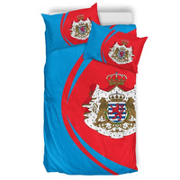 Luxembourg Flag Coat Of Arms Bedding Set Circle1 RLT6 - Wonder Print Shop