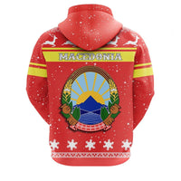 Christmas Macedonia Hoodie Coat Of Arms RLT7 - Wonder Print Shop