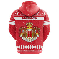 Christmas Monaco Hoodie Coat Of Arms RLT6 - Wonder Print Shop