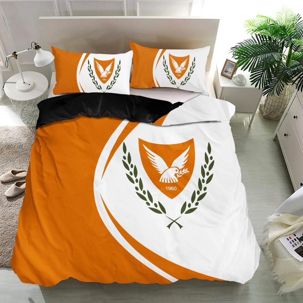 cyprus-flag-coat-of-arms-bedding-set-circle